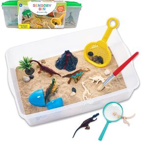 Creativity for Kids Sensory Bin: Beach - Toddler and Preschool Toys, Sensory Box with Toys for Toddlers, Kids Gifts for Toddler Boys and Girls Ages 3-4+