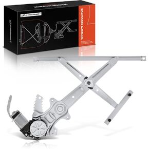 A-Premium Electric Power Window Regulator with Motor Compatible with Nissan Versa 2012-2019, Versa Note 2014-2019, Front Right Passenger Side, Replace# 807301HL0A