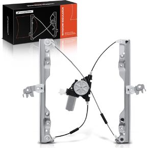 A-Premium Electric Power Window Regulator with Motor Compatible with Infiniti G25 2011-2012, G35 2007-2008, G37 2009-2013, Q40 2015, Sedan, Front Left Driver Side, Replace# 80721-JK000, 80731EH100
