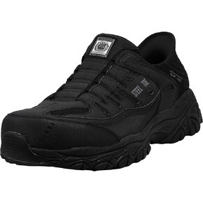 Skechers Men's Slip-ins: Cankton - Faison Shoes, Black/Black, 9.5 Wide