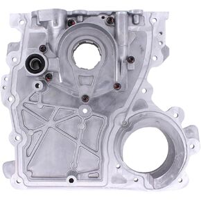 ApplianPar Engine Timing Chain Cover with Oil Pump for GMC Canyon Envoy 2002-2009 for Chevrolet Colorado Trailblazer 2002-2009