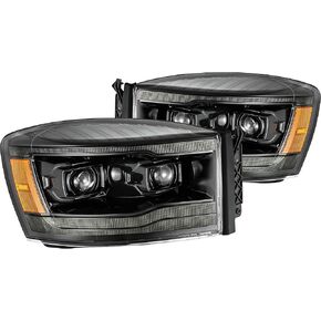AlphaRex USA 880533 LUXX Series LED Projector Headlights fits Dodge Ram 1500