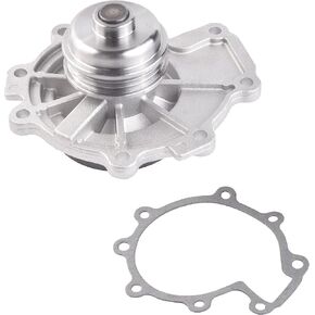 AW9489 Professional Water Pump with Gasket Compatible with 2006-2009 Ford Fusion 2003-2008 Mazda 6 2006-2009 Mercury Milan Mariner V6 3.0L