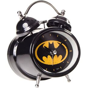 Batman Officially Licensed Dc Comics Merchandise Battery Operated Alarm Clock, In Presentation Box.