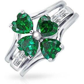 CZ Accent Flower Fashion Red carved Rose Statement Ring For Women For Teen .925 Sterling Silver