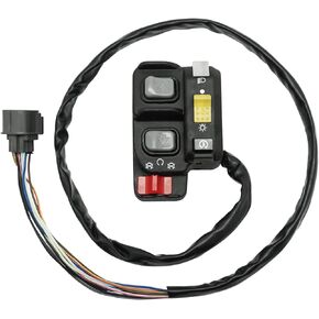M MATI Handlebar Control Switch Electric Shift Start Kill Stop Headlight Button for Honda Foreman Rubicon 500 2001-2004 35020-HN2-000 35200-HN2-A01
