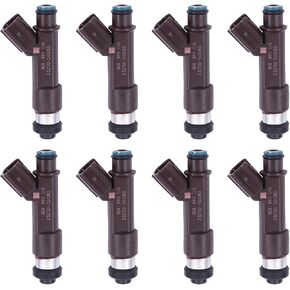 MOTOKU 8Pcs Fuel Injectors for Toyota Tundra Sequoia 4Runner 2005-2009 Land Cruiser 2005-2007 Lexus LX470 2006-2007 GX470 2005-2009 4.7L V8