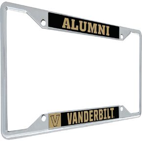 Desert Cactus Vanderbilt University Commodores VU Metal License Plate Frame for Front or Back of Car Officially Licensed (Alumni)