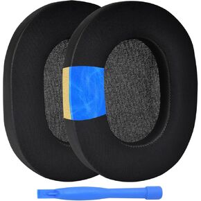 Ear Pads Replacement for Sony WH-1000XM5 Noise Cancelling Headphone by MMOBIEL - Memory Foam and Protein PU Ear Pad Cushions - Noise Isolation Earpads Replacement – Black