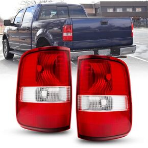 AUTOONE - For 2004 2005 2006 2007 2008 F150 Tail Lights Assembly Factory Taillights, Compatible with Ford F-150, Driver & Passenger Side