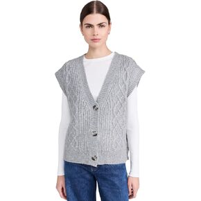 525 Women's Paige Button Front Cable Vest