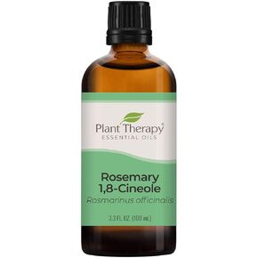 Plant Therapy Rosemary Essential Oil for Hair Growth, 100% Pure, Undiluted, Natural Aromatherapy for Diffuser & Rosemary Oil for Hair & Scalp, Therapeutic Grade 100 mL (3.3 oz)