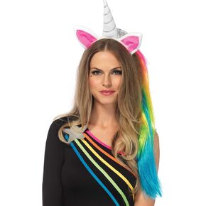 Leg Avenue Women's dress, Rainbow, One Size