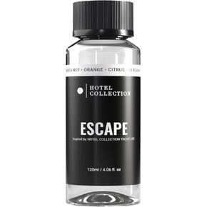 Diffuser Oil-Escape-Aromatherapy Essential Fragrance Oil-Luxury Hotel Inspired-Citron, Bergamot & Orange-120ML 4.1 Fl oz