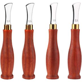 UOOU Leather Shallow Slot Edge Lineer Edge Device(1.5mm), Edge Creaser Stainless Steel, Leather Crimping Working Tools, Leather Edge Creaser for Beginners and Professionals DIY Leather Craft in Kuwait