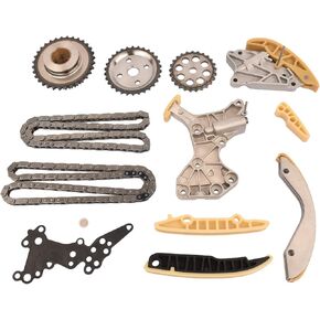 13PCS Engine Timing Chain Sprocket Tensioner Guide Kit Replacement for 2005-2014 VW Jetta Golf Passat Beetle Rabbit 2.5L 07K103081 07K109469G