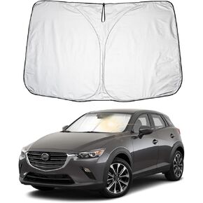 2023 2024 Mazda CX30 Windshield Sun Shade 2019-2024 Mazda CX-30 Windshield Sunshades Mazda CX 30 Sunshade Sun Shade Cover Block UV Ray CX-30 Front Window Sun Shade 2023 2024 Mazda CX30 Accessories