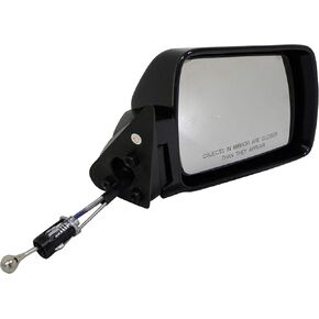 Dorman 955-238 Driver Side Manual Remote Door Mirror Compatible with Select Jeep Models, Black