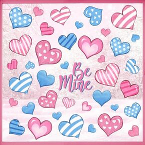 Mfault Valentines Day Animals Window Clings 4 Sheets, Hello Valentine Labrador Dog Frog Cartoon Mouse Owl Stickers Decals Decorations, Love Hearts Anniversary Wedding Home Kitchen Decor Party Supplies