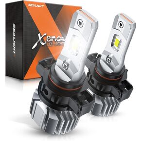 مصابيح الضباب SEALIGHT H10، 12000LM 9145 9140 H10 مصابيح الضباب 6500K أبيض، عبوة من 2