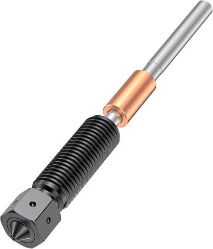 Creality K1C Nozzle 0.4mm, Quick-Swap with Titanium Alloy Heat Break, High Flow Support High-Speed Printing 30-600mm/s for Creality K1(2024)/K1 Max(2024)/K1C/K1 SE/Ender 3 V3/Plus 3D Printers in Kuwait