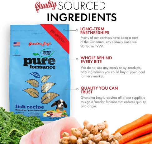 GRANDMA LUCY'S 844213 Pureformance Grain Free Lamb Food for Dogs, 3-Pound in Saudi Arabia