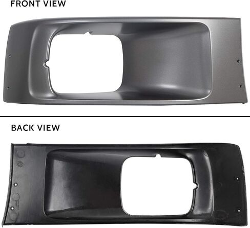 ECOTRIC Driver Side Headlight Bezel Trim Compatible with 2003-2009 Chevrolet/GMC C4500 C5500 Topkick/Kodiak LH Headlamp Housing Replace for Part Number 15015661 in Kuwait