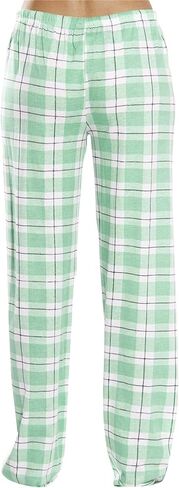 SOFIA'S CHOICE Women's Buffalo Plaid Pajama Pants Drawstring Lounge Pj Pant Bottoms Sleepwear Red Medium in Saudi Arabia