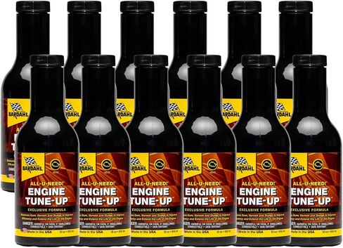 Bardahl Engine Tune-Up and Flush - Engine Restore Motor Oil Additive for Cleaning and Increasing Performance - Car Engine Flusher Treatment - Made to Extend Vehicle Life & Improve Efficiency (12 Pack) in Saudi Arabia