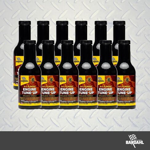 Bardahl Engine Tune-Up and Flush - Engine Restore Motor Oil Additive for Cleaning and Increasing Performance - Car Engine Flusher Treatment - Made to Extend Vehicle Life & Improve Efficiency (12 Pack) in Saudi Arabia