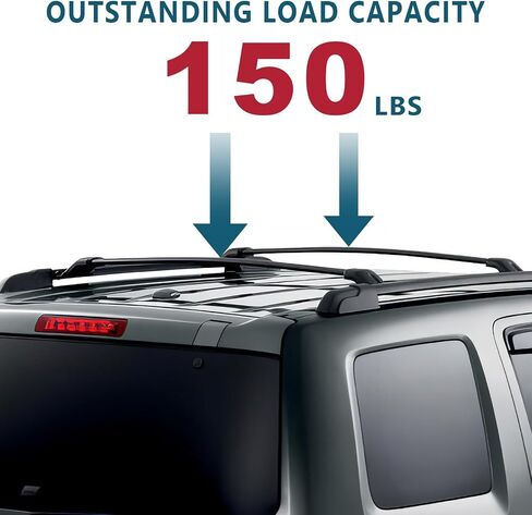 Roof Rack Cross Bars for Subaru Crosstrek 2013-2017 Aluminum Roof Racks for Subaru Impreza 2012-2016, 150lbs Capacity Rooftop Luggage Rack Cargo Bars for Canoe Bike Kayak Snowboard Skiboard in Saudi Arabia