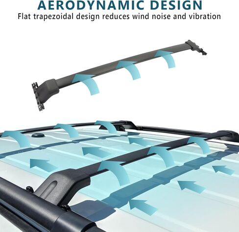 Roof Rack Cross Bars for Subaru Crosstrek 2013-2017 Aluminum Roof Racks for Subaru Impreza 2012-2016, 150lbs Capacity Rooftop Luggage Rack Cargo Bars for Canoe Bike Kayak Snowboard Skiboard in Saudi Arabia