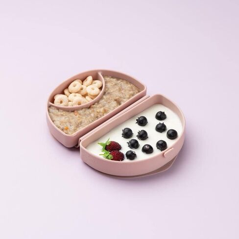 Miniware Sili Mini Go Baby Feeding Travel Set with Silifold Bento Container, Pre2Pro Spoon, Roll & Lock Bib in Saudi Arabia