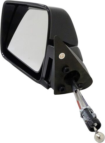 Dorman 955-238 Driver Side Manual Remote Door Mirror Compatible with Select Jeep Models, Black in Saudi Arabia