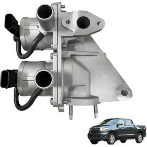 25710-31012 Secondary Air Injection Check Valve Compatible with 2007-2010 Toyota Tundra 4.0L Replacement Part Number 25710-31010 25710-31011