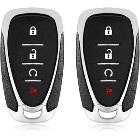 2 Keylessbest Replacement for 2021 2022 2023 2024 Chevrolet Trailblazer Blazer Traverse Trax Key Fob Remote Control HYQ4ES 4 Buttons 434MHz