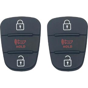 Replacement Key Button Pad fit for Kia Soul Sportage Rio Keyless Entry Key Fob