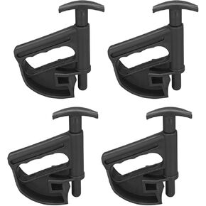 4PCS Car Tire Changer, Tire Bead Breaker Picking Tool, Universal Tire Bead Clamp Drop Center Tool, Plastic Rim Pry Wheel Clamp, Manual Bead Press Tool, Heavy Duty Tire Mounting Tool