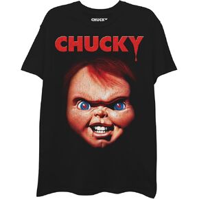 Chucky Horror Men's Short Sleeve Fashion T-Shirt-Child's Play