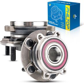 PHILTOP Front 513347 Wheel Hub Bearing for Mazda 6 2014-2019, Mazda CX-5 2013-2022, w/ABS 5 Lugs 2 PCS Hub Assemblies Bearings