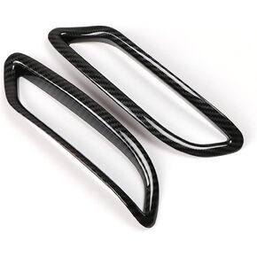 Car Accessories Fit for Toyota Camry SE XSE 2018-2022 Rear Reflector Fog Light Bumper Bezel Frame Cover Trim （ Glossy Chrome Style 2PCS
