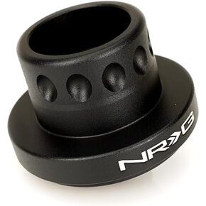 NRG INNOVATION Race Steering Wheel Short Hub Compatible With 1979-2004 Ford Mustang, Black, Anodized Finish, NRG-SRK-RL179H