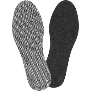 1 Pair Memory Foam Insoles Soft Massage Shoe Inserts Replacement Full-Foot Responsive Cushioning Shoe Soles Shock Absorption Cut to Fit Any Sizes for Foot Health Sports Sneakers(M 10.5-11)