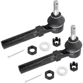 2Pcs Front Outer Tie Rods End Links Fit For Buick Rendezvous, For Chevrolet Classic Malibu Uplander, For Olds Alero Cutlass, For Pontiac Aztek Grand Am Montana, For Saturn Replace# ES3455