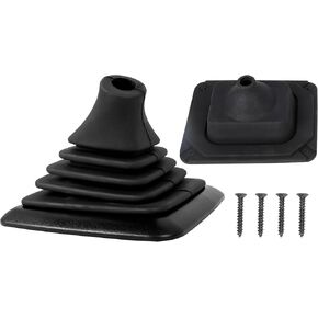RB001 Shift Boot F5TZ-7277-BA for Ford Bronco F150 F250 F350 Manual Transmission Shifter Boot with Mounting Bracket,Shift Knob Cover, Shifter Boot Cover Manual Transmission