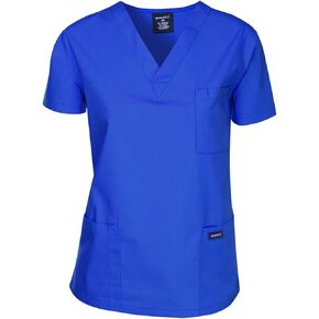 Dagacci Scrubs الزي الطبي للنساء والرجال، قمصان الدعك الطبية، أعلى