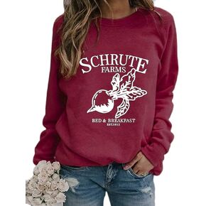 Women Long Sleeve Schrute Farms Sweatshirt
