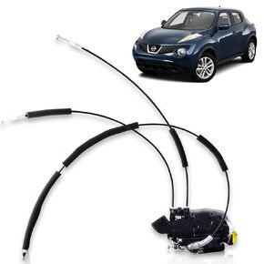 Front Left（Driver Door Side Power Door Lock Actuator Compatible for Nissan Juke 2011-2017 80501-1KM1A 805011KM1A 80501-1KM0A 805011KM0A