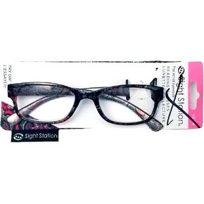 Women Fashion"Allegra" Reading Glasses with case (+1.50)