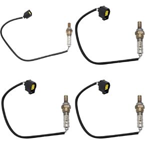TRQ 4pc O2 02 Oxygen Sensor Set Upstream & Downstream for Chrysler Dodge Jeep